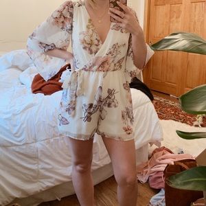 Gorgeous Floral Romper